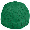 Devon & Jones Kelly Green/Silver CrownLux Performance Stretch Cap