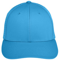 Devon & Jones Ocean Blue/Silver CrownLux Performance Stretch Cap