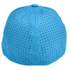 Devon & Jones Ocean Blue/Silver CrownLux Performance Stretch Cap