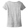 District Women's White/Black Cosmic Cosmic Relaxed V-Neck Tee