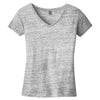 District Women's White/Black Cosmic Cosmic Relaxed V-Neck Tee