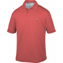 Drake Waterfowl Men's Red Heatherd Polo