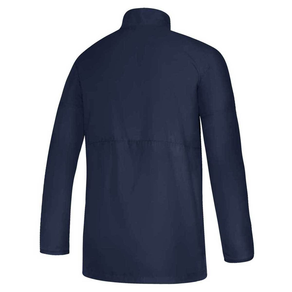 adidas Men's Collegiate Navy/White Game Mode Long Sleeve Quarter Zip