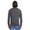 Econscious Men's Charcoal/Black Heather Sueded Long-Sleeve Jersey