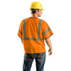 OccuNomix Men's Orange Value Mesh Standard Vest