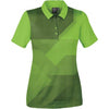 Stormtech Women's Spring Green/Black Edge Polo