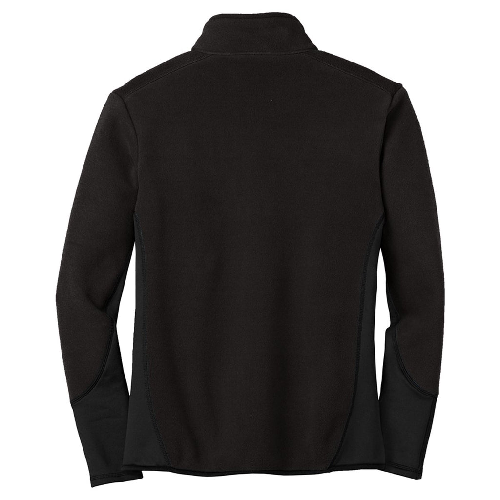 Port Authority Men's Black/Black R-Tek Pro Fleece Full-Zip Jacket