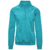 Levelwear Men's Blue Curacao Rockford Quarter Zip