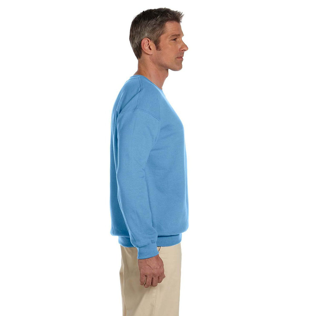 Gildan Men's Carolina Blue Heavy Blend 50/50 Fleece Crew