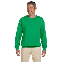 Gildan Men's Irish Green Heavy Blend 50/50 Fleece Crew