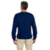 Gildan Men's Navy Heavy Blend 50/50 Fleece Crew