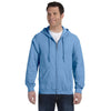 Gildan Men's Carolina Blue Heavy Blend 50/50 Full Zip Hoodie