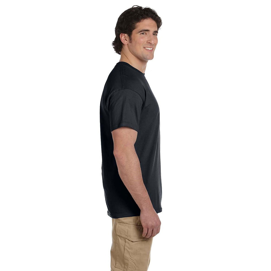 Gildan Men's Black Ultra Cotton 6 oz. T-Shirt
