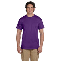 Gildan Men's Purple Ultra Cotton 6 oz. T-Shirt