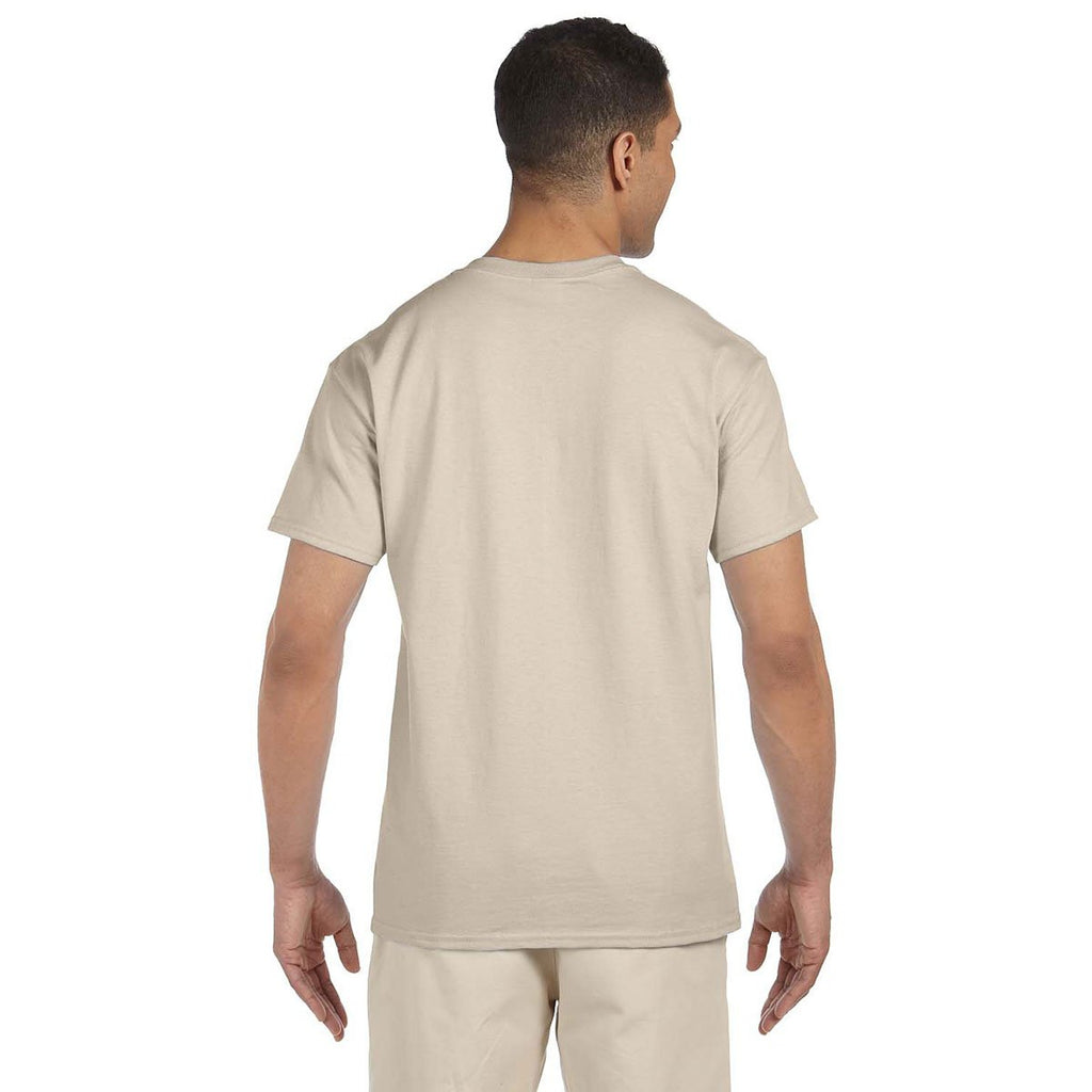 Gildan Men's Sand Ultra Cotton Pocket T-Shirt