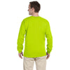 Gildan Men's Safety Green Ultra Cotton Long Sleeve T-Shirt