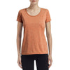 Gildan Women's Heather Sport Orange Performance Core T-Shirt