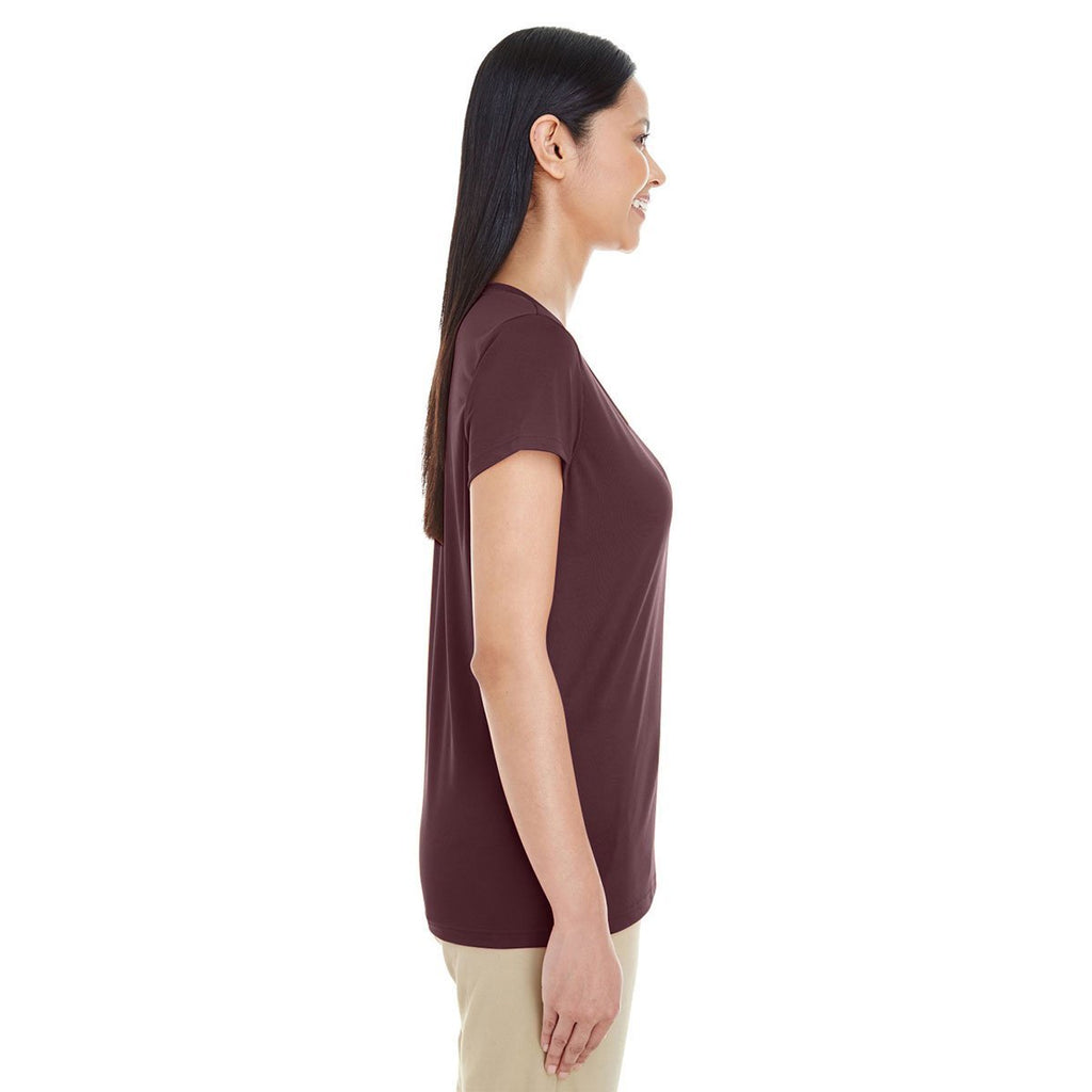 Gildan Women's Sport Dark Maroon Performance Core T-Shirt