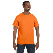 Gildan Men's Safety Orange 5.3 oz. T-Shirt