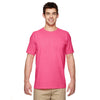 Gildan Men's Safety Pink 5.3 oz. T-Shirt