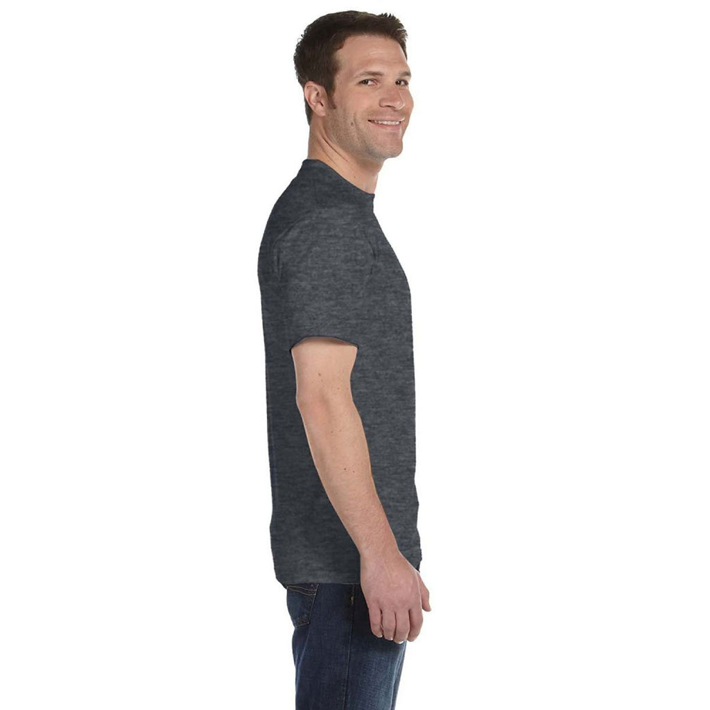 Gildan Men's Dark Heather 5.5 oz. 50/50 T-Shirt
