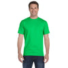 Gildan Men's Electric Green 5.5 oz. 50/50 T-Shirt