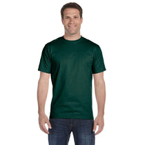 Gildan Men's Forest Green 5.5 oz. 50/50 T-Shirt