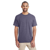 Gildan Men's Heather Sport Dark Navy 5.5 oz. 50/50 T-Shirt