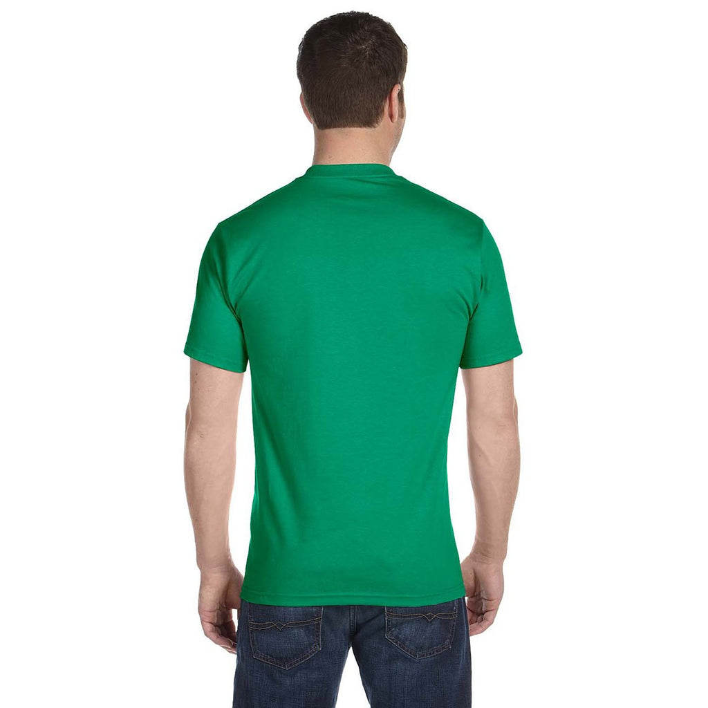 Gildan Men's Kelly Green 5.5 oz. 50/50 T-Shirt