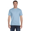 Gildan Men's Light Blue 5.5 oz. 50/50 T-Shirt