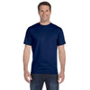 Gildan Men's Navy 5.5 oz. 50/50 T-Shirt