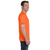 Gildan Men's Orange 5.5 oz. 50/50 T-Shirt