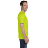 Gildan Men's Safety Green 5.5 oz. 50/50 T-Shirt