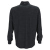 Greg Norman Men's Black Heather Play Dry Heather 1/4-Zip