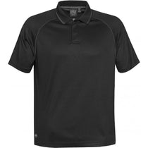 Stormtech Men's Black/Carbon Tritium Performance Polo