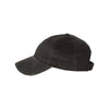 Outdoor Cap Black Weathered Twill Cap