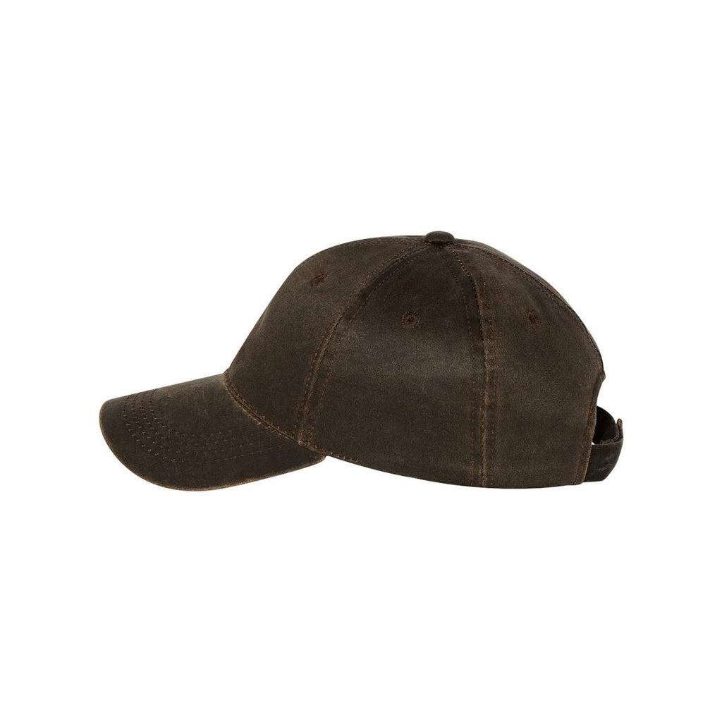 Outdoor Cap Brown Weathered Twill Cap