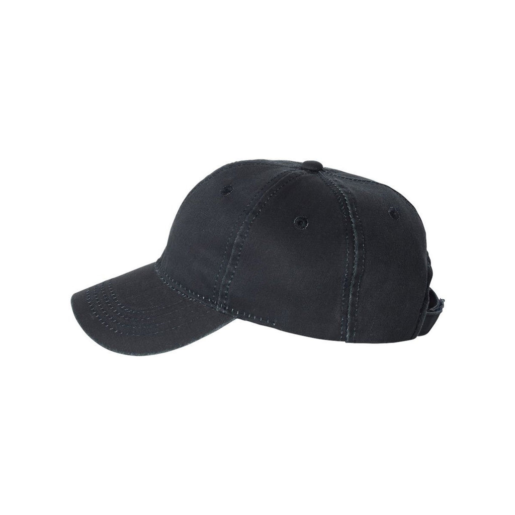 Outdoor Cap Navy Weathered Twill Cap