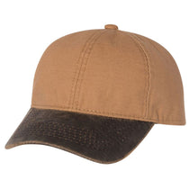 Outdoor Cap DUK Brown/Brown Canvas Cap with Weathered Cotton Visor
