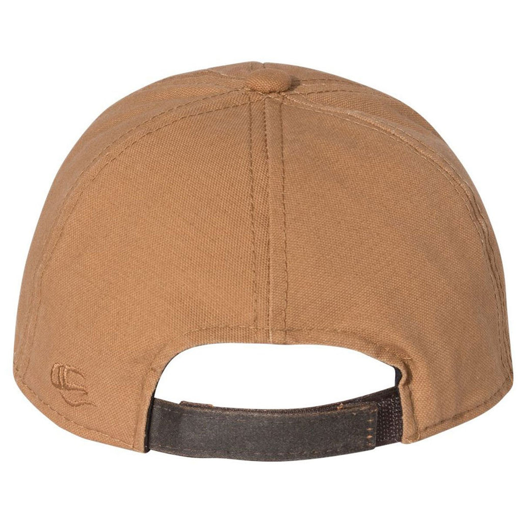 Outdoor Cap DUK Brown/Brown Canvas Cap with Weathered Cotton Visor