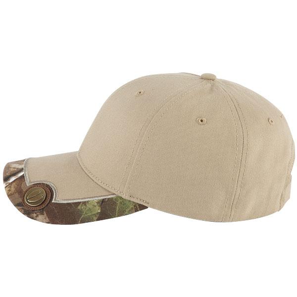 Paramount Apparel Khaki/Realtree Xtra Green Brushed Cotton Twill Cap