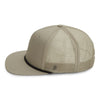 Paramount Apparel Khaki/Black Foam Front Mesh Back Rope Cap