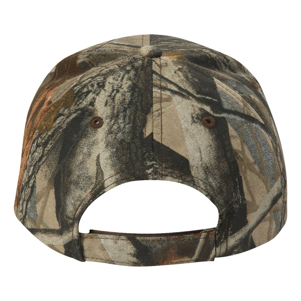 Paramount Apparel Realtree Hardwoods Hd Camo Fabric Velcro Cap