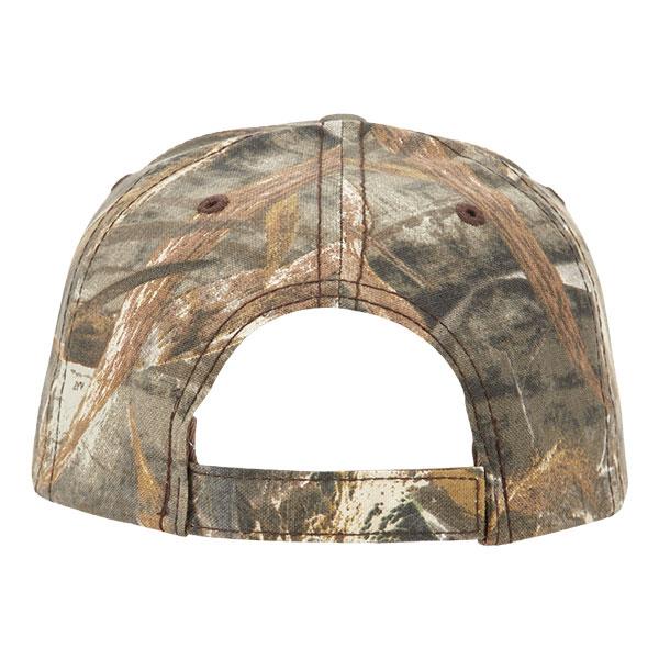 Paramount Apparel Realtree Max-5 Camo Fabric Velcro Cap