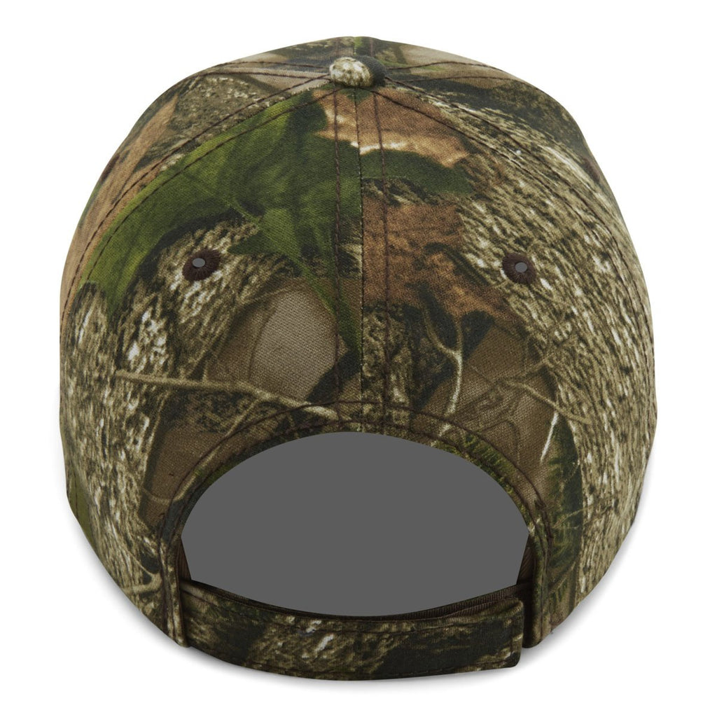 Paramount Apparel True Timber Htc Green Camo Fabric Velcro Cap