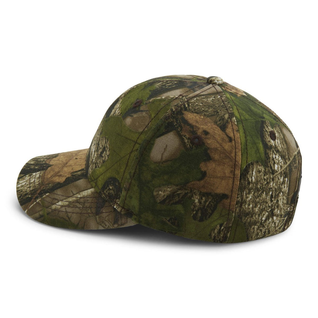 Paramount Apparel True Timber Htc Green Camo Fabric Velcro Cap
