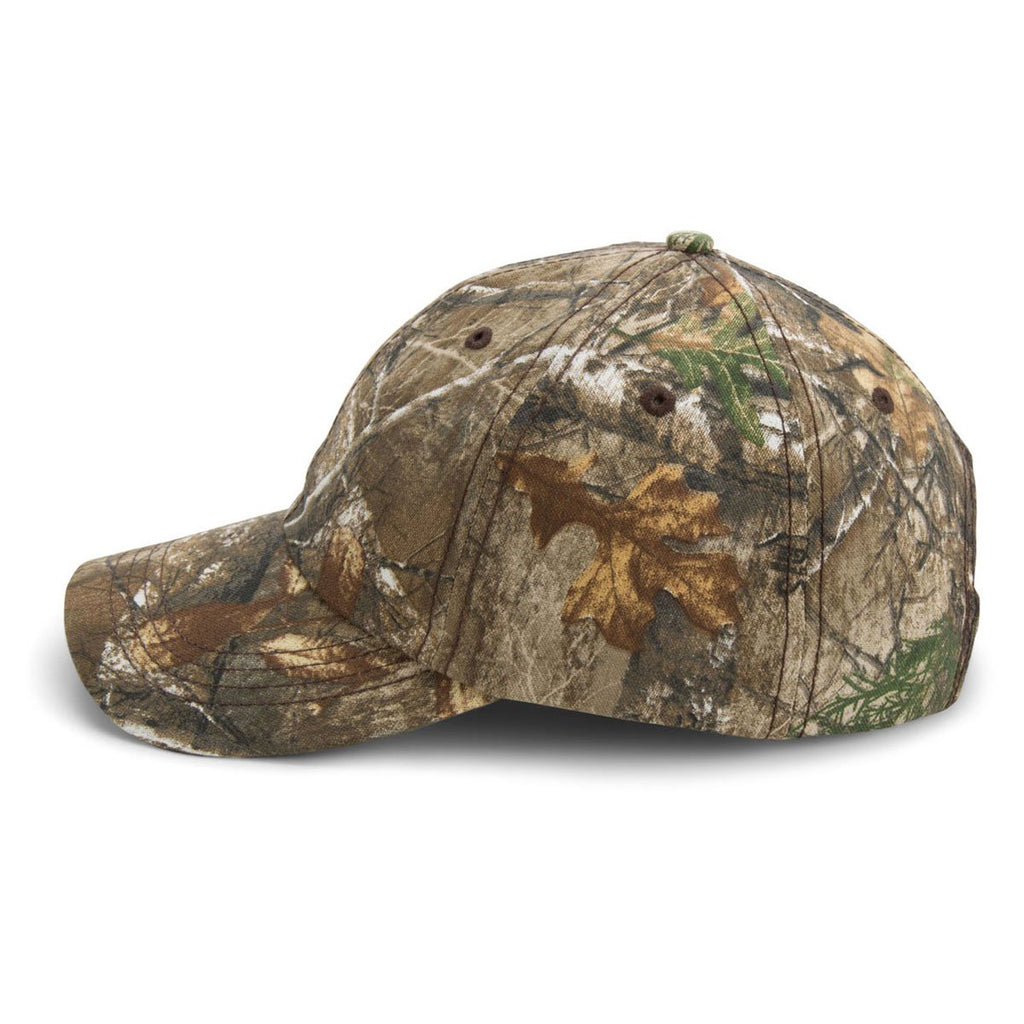 Paramount Apparel Realtree Edge Unstructured Camo Fabric Cap