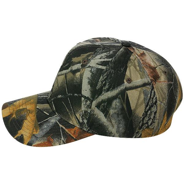 Paramount Apparel Realtree Hardwoods Hd Camo Fabric Plastic Snap Cap