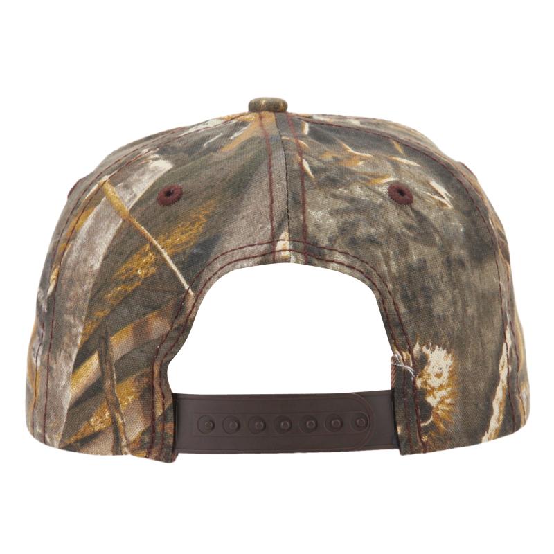 Paramount Apparel Realtree Max-5 Camo Fabric Plastic Snap Cap
