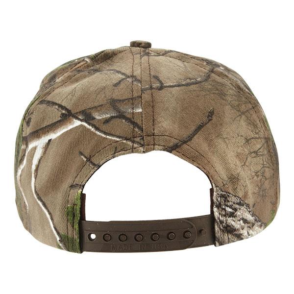 Paramount Apparel Realtree Xtra Green Camo Fabric Plastic Snap Cap